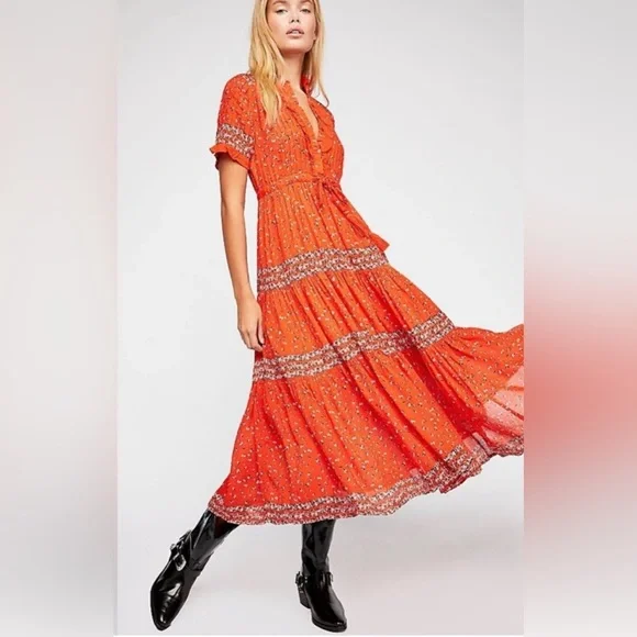 Free People Boho Maxi Dress – Size Large
🌼 Excellent Pre-Loved Condition - Picture 3 of 7